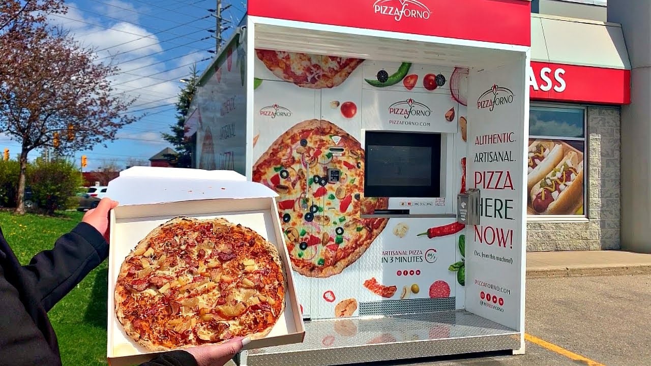 Бизнес Идея Автомат по приготовлению пиццы 
